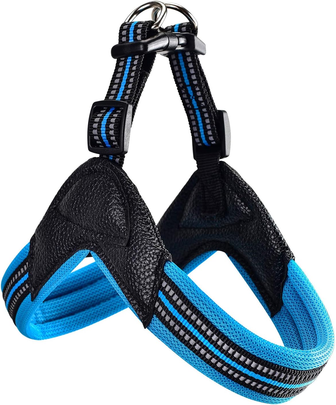 No-Pull Dog Harness with Soft Padding, Breathable Fabric, Reflective Details and Adjustable Straps